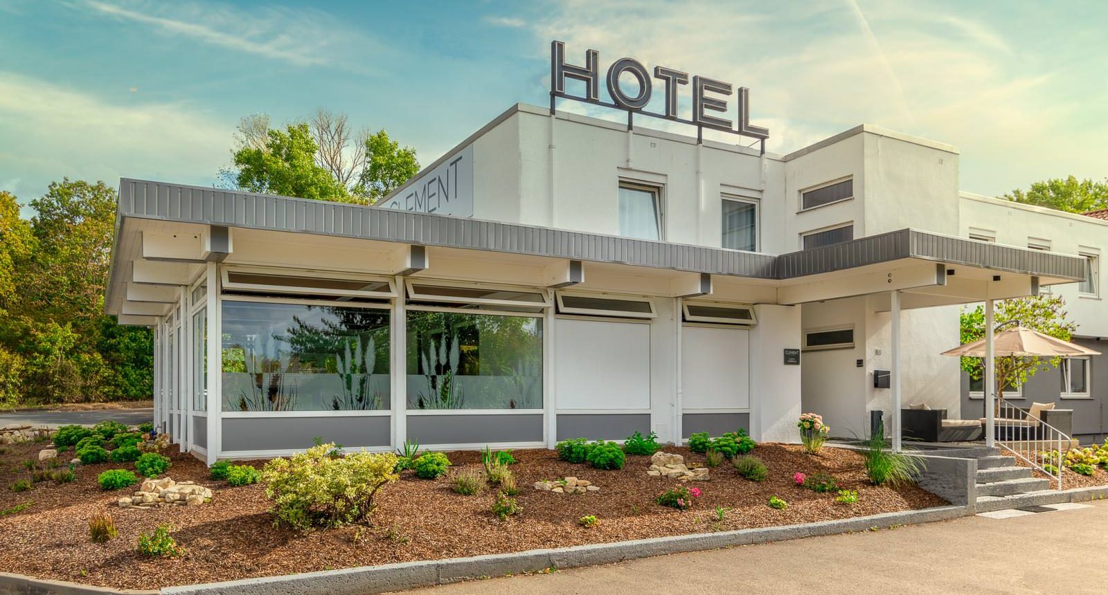 Clement Hotel in Heidesheim am Rhein. Hotel Ingelheim.